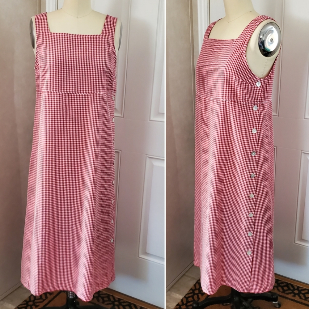 TEDDI PETITE Gingham Dress